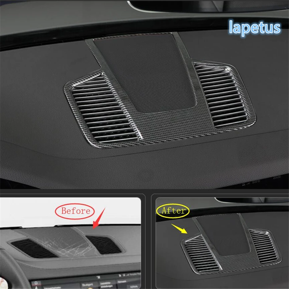 

Lapetus Center Air Conditioning AC Outlet Vent Decoration Frame Cover Trim Colorful Fit For Porsche Cayenne 2018 - 2021 ABS