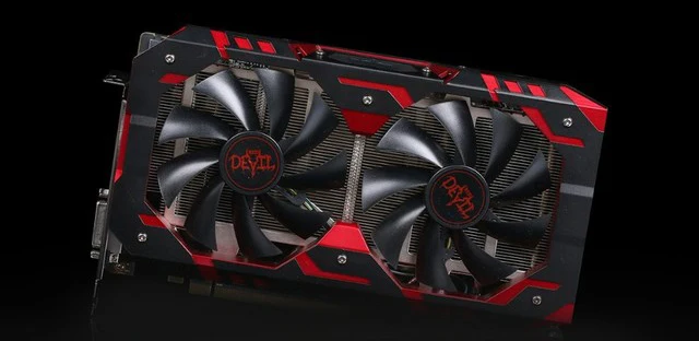 Водный блок BYKSKI для PowerColor RX580 Red DEVIL 8G RX590/видеокарта с полным покрытием
