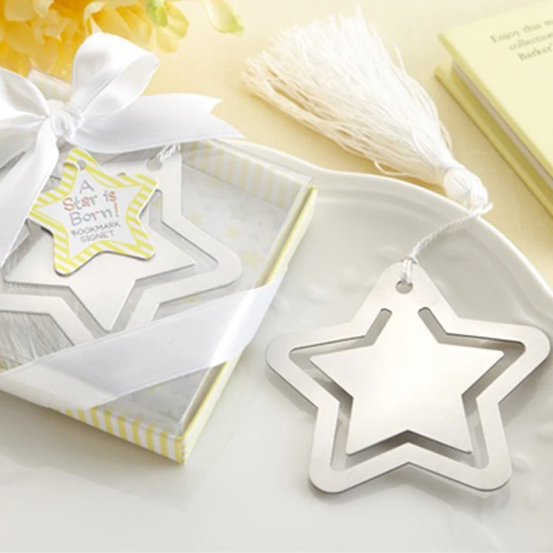 100 шт./лот лидер продаж закладки из серебристого металла с белыми шелковыми