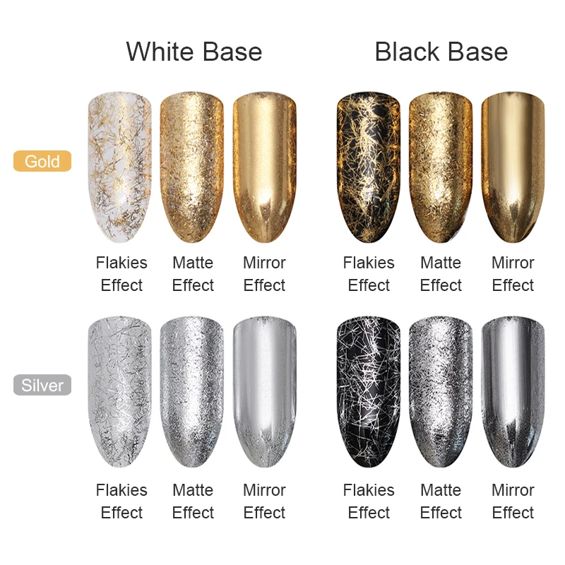 1 коробка Золотой Серебряный ноготь металлическая проволочная линия зеркальные