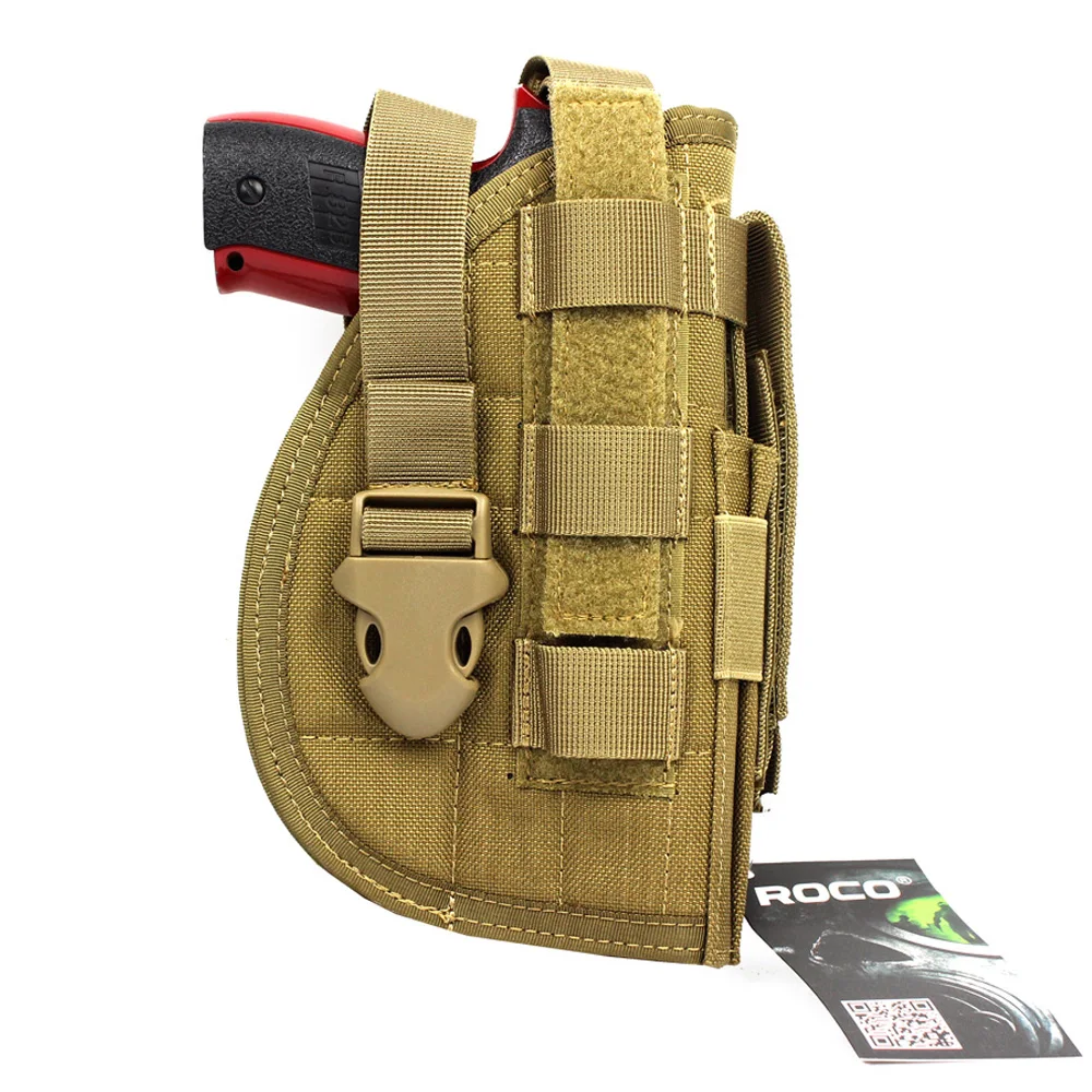 TTGTACTICAL правая рука модульная тактическая ножка пистолет кобура Молл Тактические поясные сумки модульная кобура для пистолета с мешочком дл...