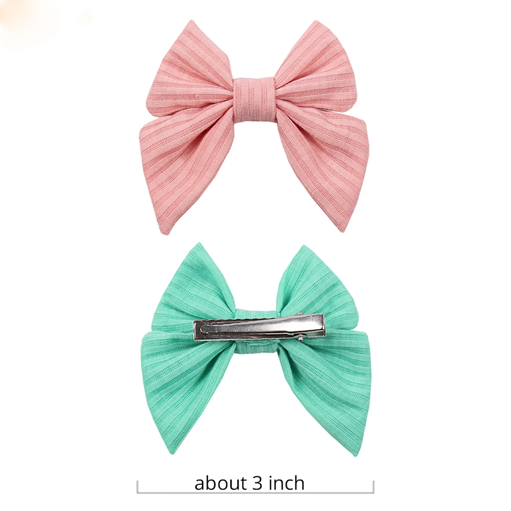 36 шт./лот 3 ''девушки матросские волосы банты с заколками для девичьи заколки