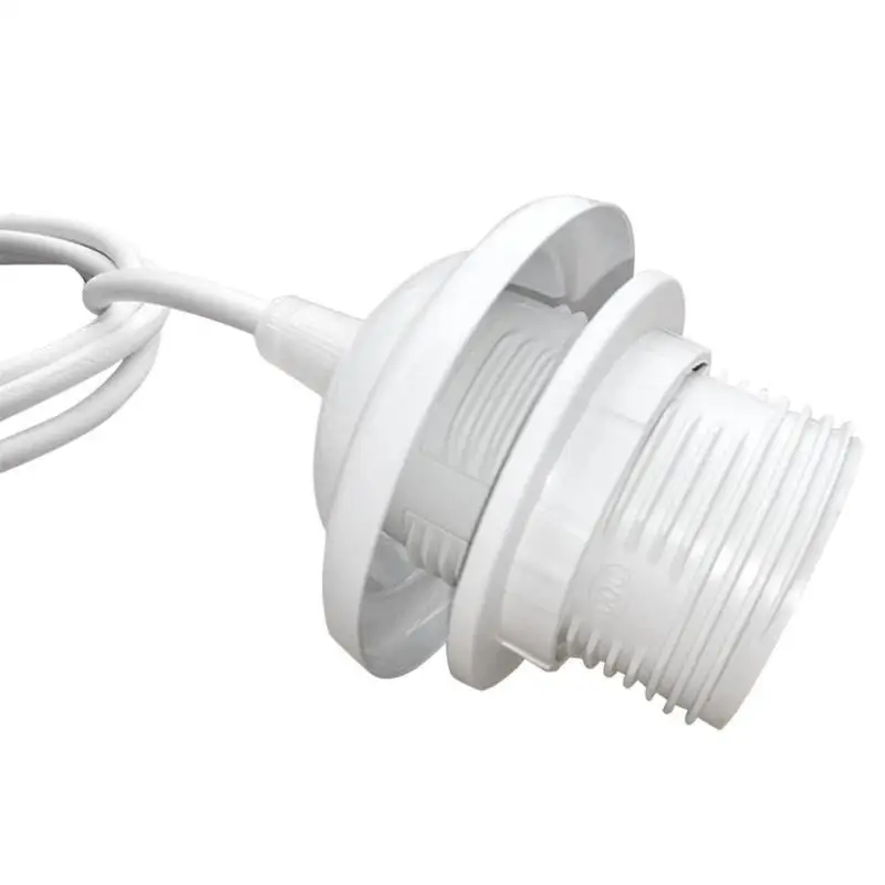 With Wire Lighting Socket Screw Bulb E27 Lamp Holder Modern Durable Light Holder High Quality Hot Sale
