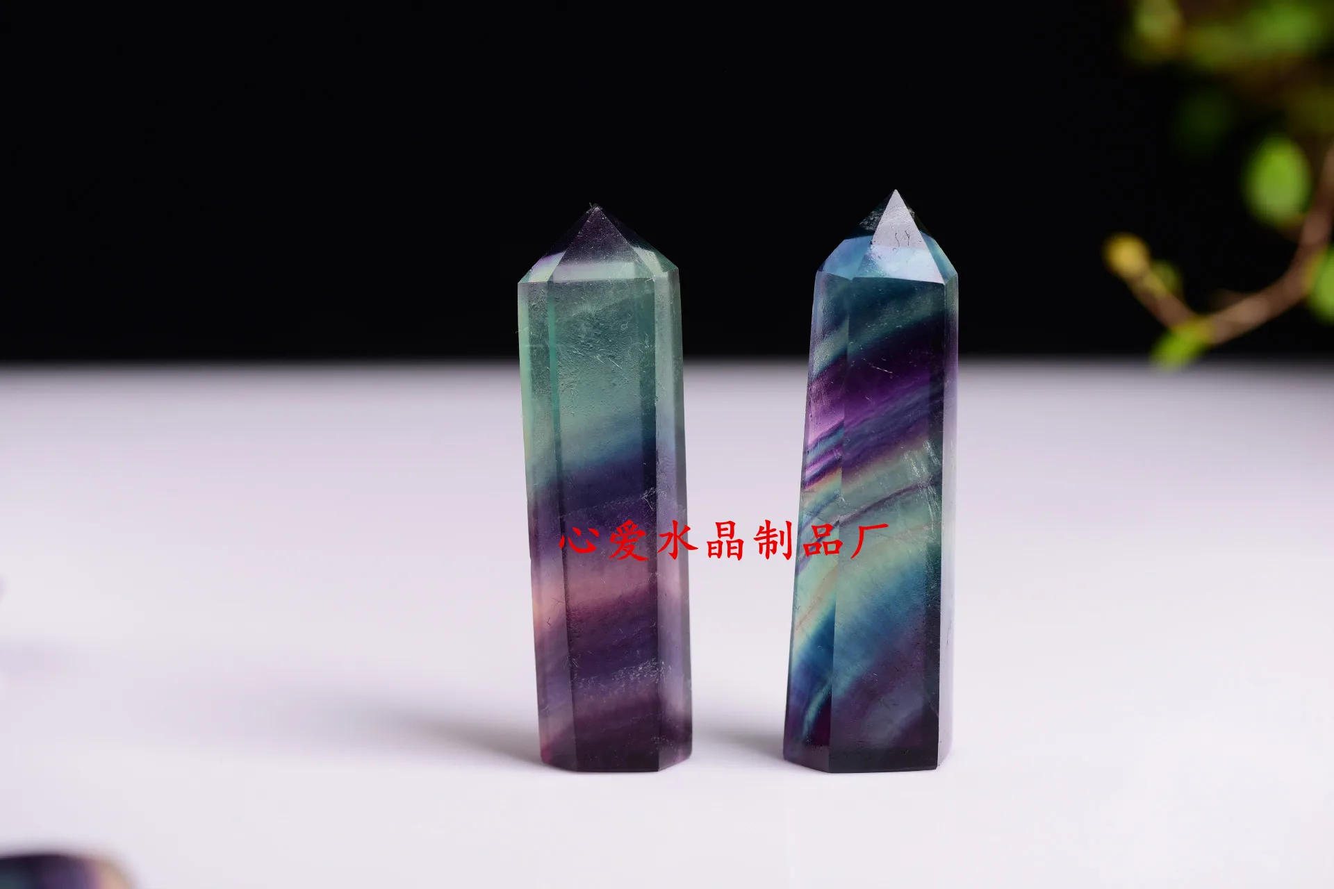 3 5 &quotсырой драгоценный камень колонны-украшения Elixir красочная цветная