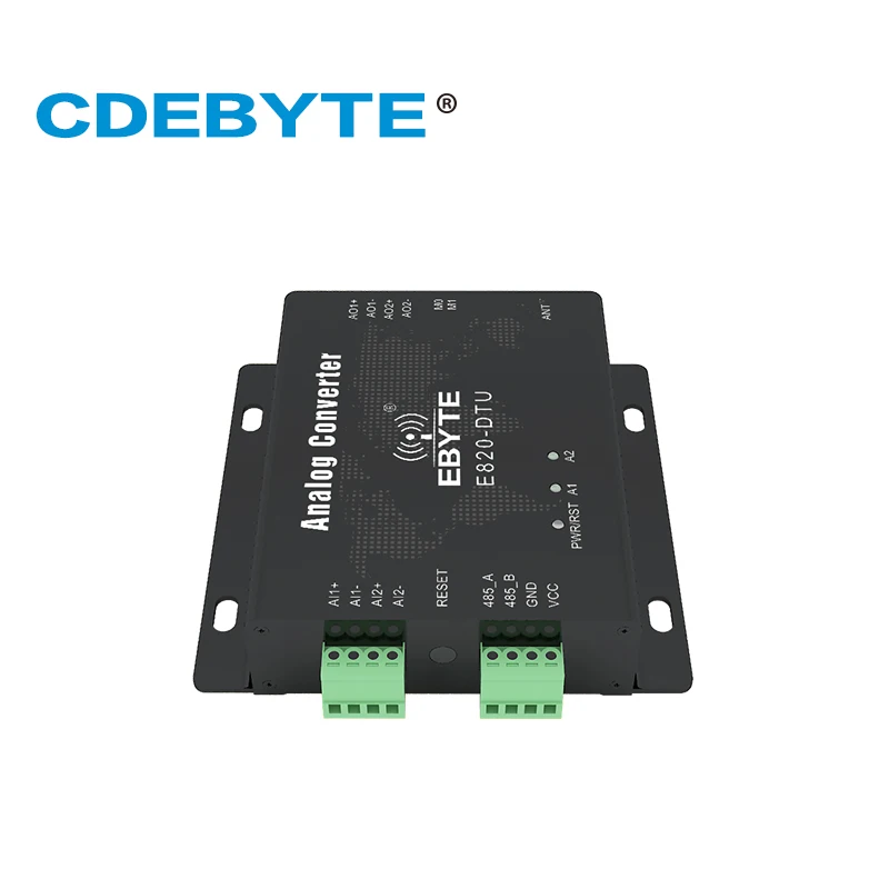 _ (2I2-433L) 433 МГц Modbus аналоговый захват 2-канальный беспроводной трансивер 1 Вт