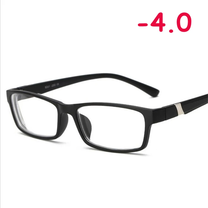 myopia 400 Женская Мужская радиационная защита готовые очки для близорукости с градусами короткие очки для коррекции зрения-1-1,5-2-2,5-3-3,5-4 до-6,0 - Цвет оправы: myopia 400