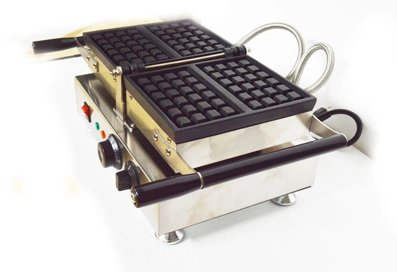 4 шт. квадратная машина для изготовления вафельных вафель Железная