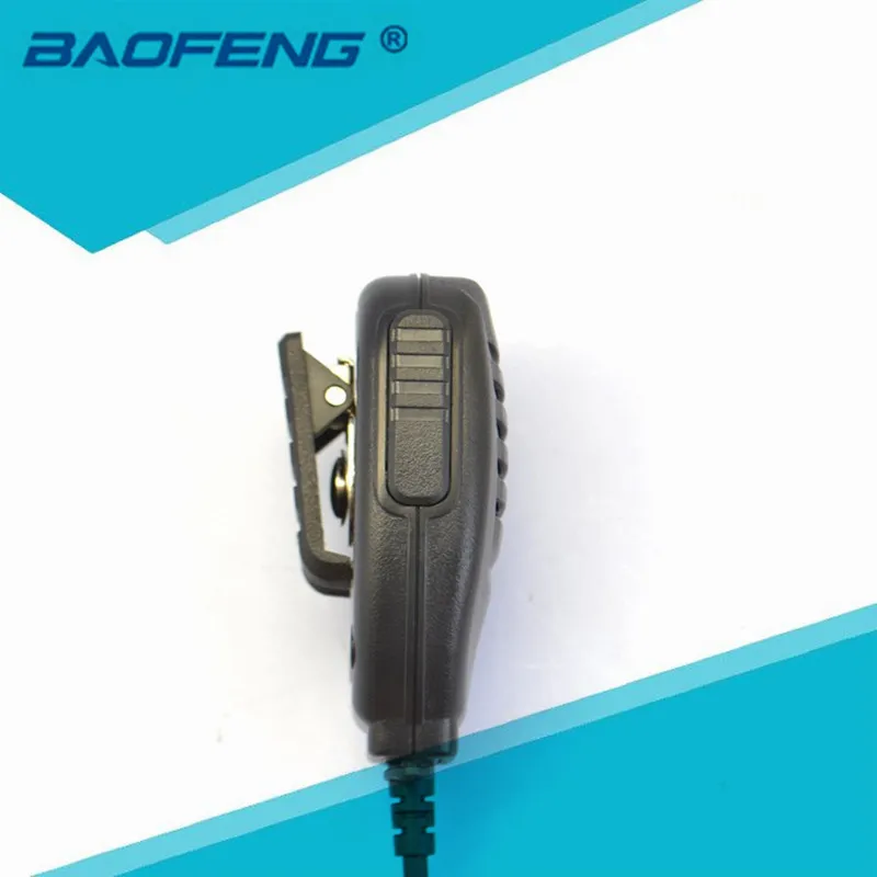 2 шт. Baofeng Walkie TalkieTwo-передающая радиоустановка ручной микрофон Динамик для UV-5R Pofung