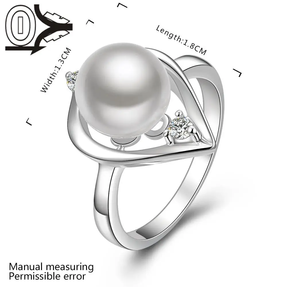 

Wholesale Silver Plated Jewelry Set,Wedding Jewelry Accessories,Fashion Waterdrop Pearl Silver Necklace Ring Earring For Women