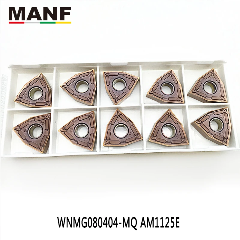

Инструмент для токарного станка MANF WNMG080404 WNMG080408, вставки из карбида вольфрама, внешнее лезвие CNC для нержавеющей стали MWLNL MWLNR2020, держатель