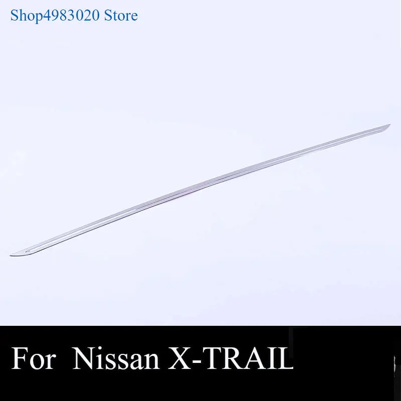 Fit for X-TRAIL Xtrail Rogue T32 2014 to 2019 rear trunk tailgate door lid cover sticker trim Car styling molding hatch strip | Автомобили