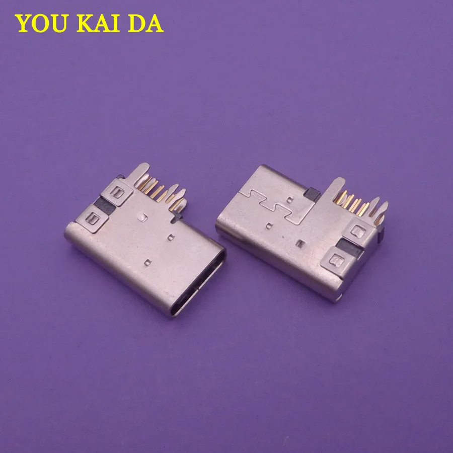 5 шт. micro usb jsck Тип гнезда c3.1 боковая вставка для сиденья 14Pin C Держатель Разъем