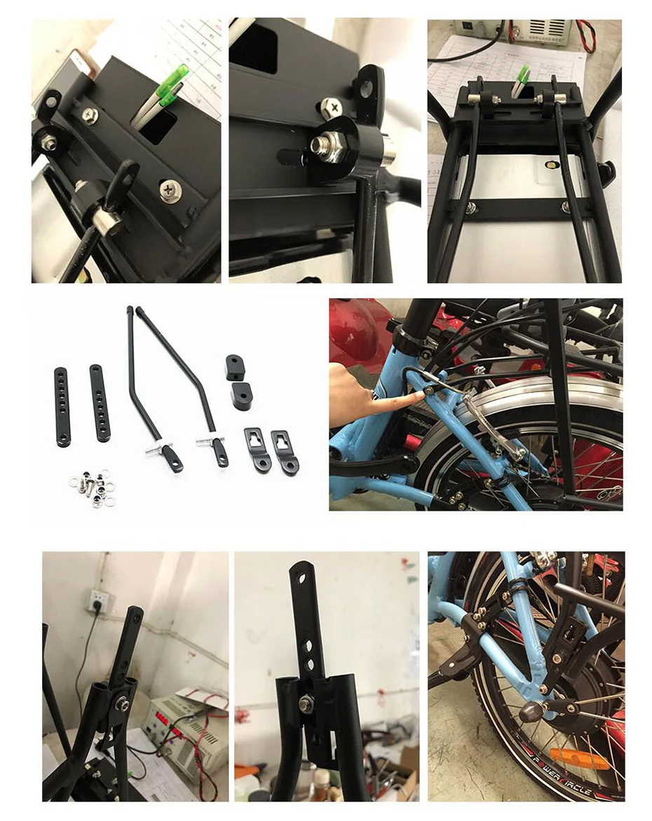 Jueshuai черный 26 дюймов 700C 28 дюймов велосипедная багажная стойка двухслойная велосипедная батарея задняя переноска Регулируемая сверхмощная велосипедная вешалка