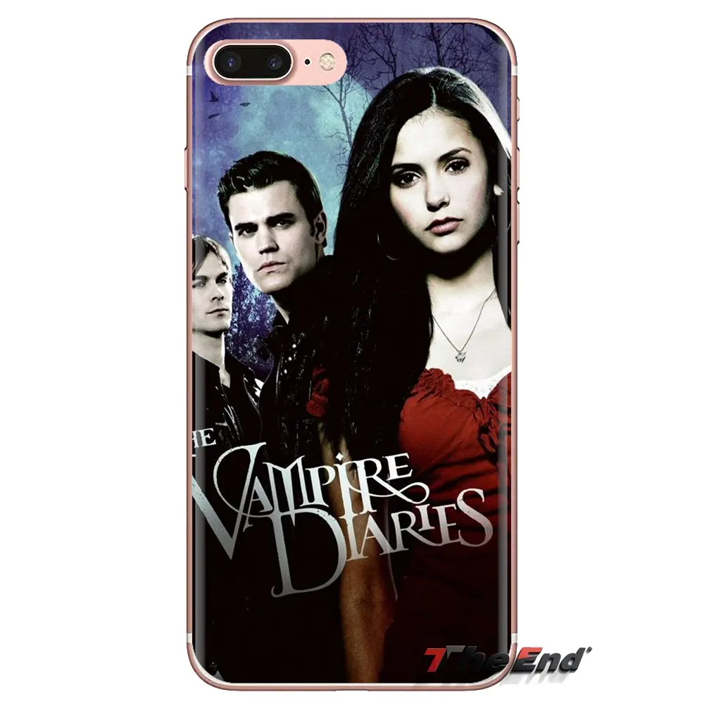 Silicone Phone Case Covers For Samsung Galaxy S3 S4 S5 Mini S6 S7 Edge S8 S9 S10 Plus Note 3 4 5 8 9 tv show The Vampire Diaries |