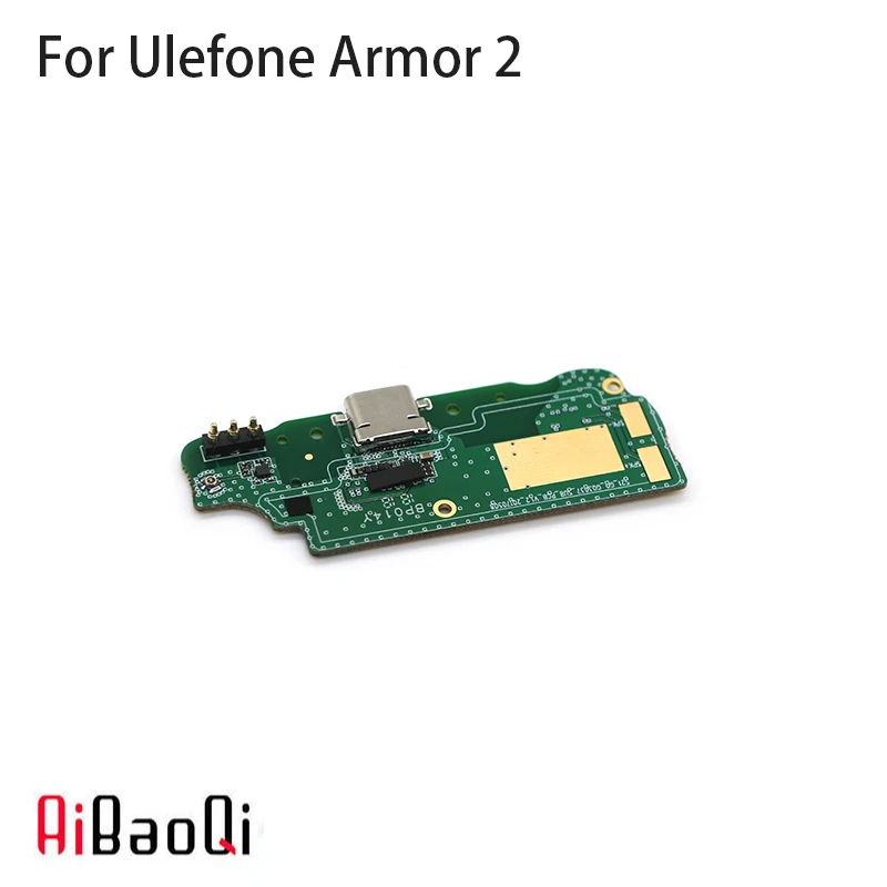 AiBaoQi usb разъем плата зарядки для Ulefone Armor 2 мобильного телефона Flex зарядка кабелей модуль сотового телефона Mini USB порт