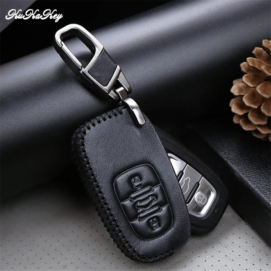 Чехол для автомобильного ключа защитный чехол AUDI C5 C6 B7 B8 B9 80 S6 R8 A1 A3 A8L A4 A5 A6 A4L A6L Q3 Q5