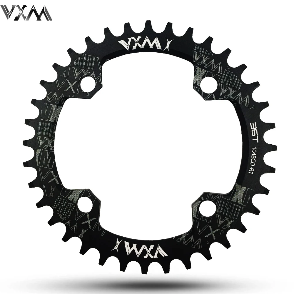 Велосипед vxm Crank& Chainwheel 104BCD широкий узкий цепной круг 32 T/34 T/36 T/38 T горный велосипед круглый Chainwheel круг велосипедные части