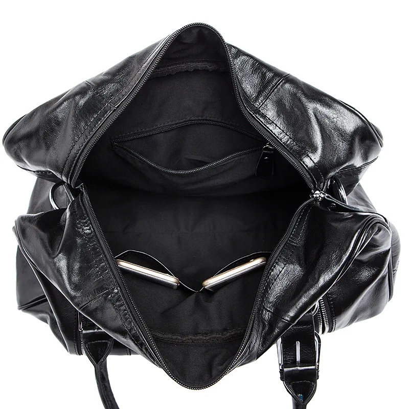 Рисунок 5 - Простая мужская дорожная сумка из натуральной кожи