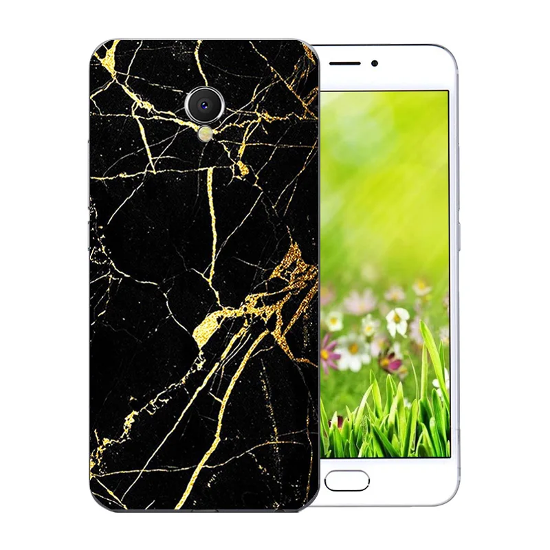 For Meizu MX6 Phone Case Cover for Mx 6 Meilan Mx6 Soft TPU Silicone Coque Marb Pattern MEIZU 5.5 Inch |