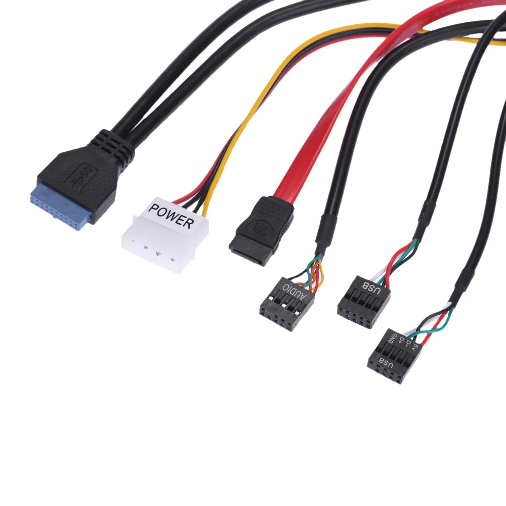 Все-в-одном кардридер USB 3,0 Передняя панель медиа панель многофункциональная Передняя панель кардридер USB 2,0 и USB 3,0 5,25"