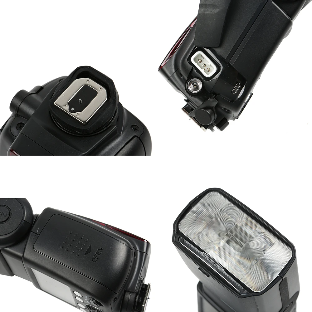 Pixel M8 LCD Беспроводная Вспышка Speedlite с TF 361 триггером вспышки для Canon 1100D 750D 650D 600D 550D &