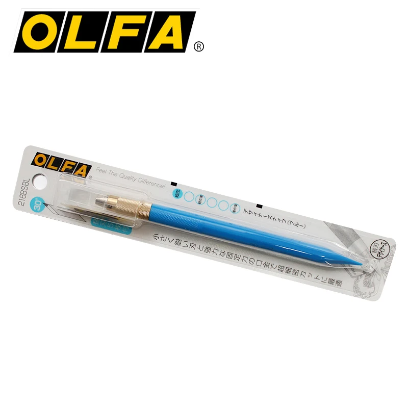 

OLFA 216BSBL дизайнерский нож для творчества (синий) с 5 лезвиями, сделано в Японии