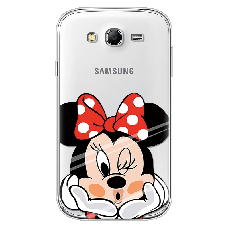 mini Милый чехол для samsung Galaxy Grand Neo Plus I9060, силиконовый Ультратонкий Мягкий ТПУ резиновый прозрачный чехол с принтом - Цвет: mini