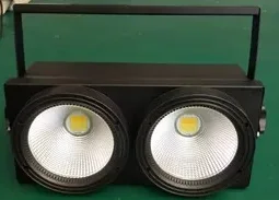 Высокое качество 2X100w cob led par light doulbe color 2 eyes blinder wash сценический свет для ночного