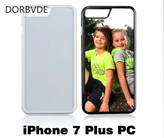 I6 PC Сублимация чехол для iPhone 6 6S 7 Plus Coque жесткий Пластик DIY 2D сублимации крышка с пустой Простыни передачу тепла Fundas
