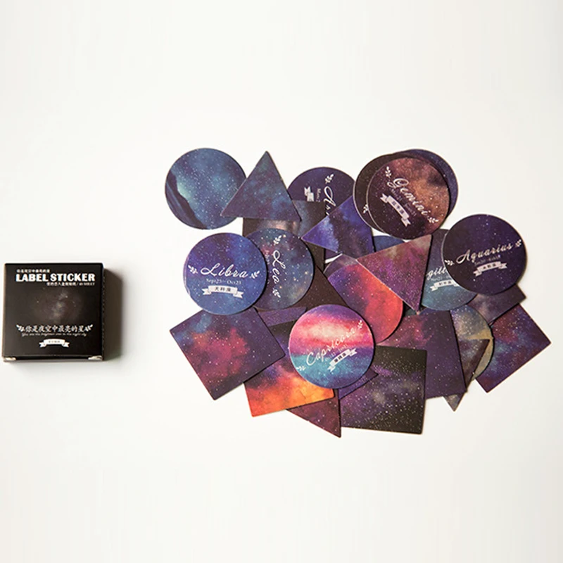 40 штук упак. милые светящиеся звезды блокнот наклейки выложил ЕГО Kawaii