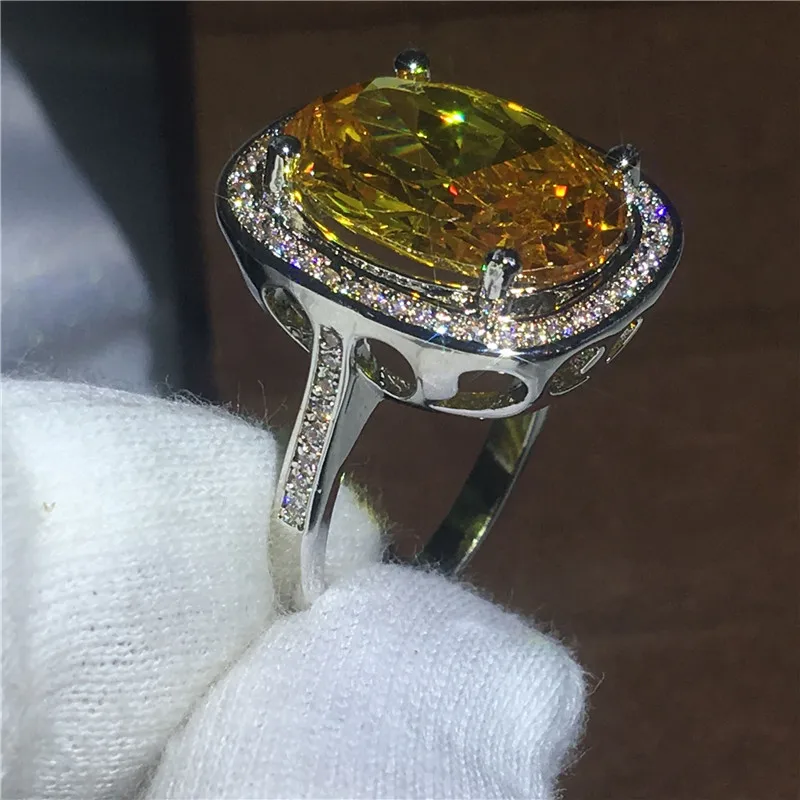 Это кольцо после этого большой 10ct AAAAA Циркон cz Обручальное кольца для мужчин и