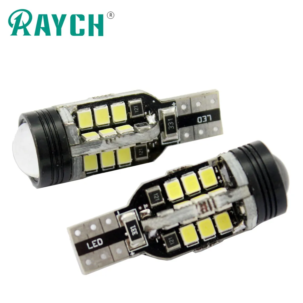 2 шт. T15 Led W16W резервный задний свет CANBUS без ошибок 24SMD 2835 купол номерного знака |