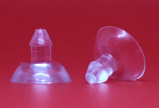 Hook supplies 15mm mushroom head glass suction cup hook vacuum tray environmentally PVC sucker | Дом и сад