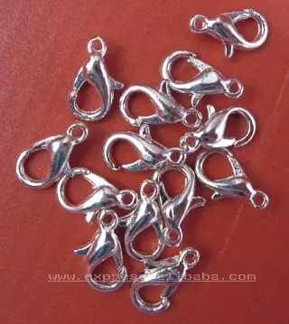 

1000Pcs Alloy Metal Lobster Clasps 12mm
