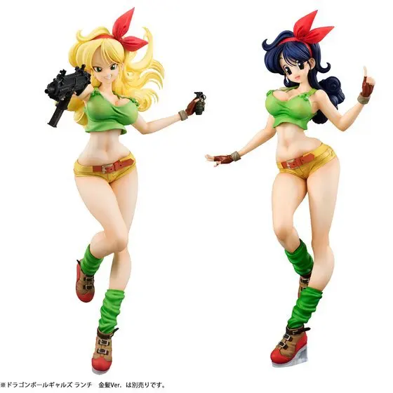 Dragon Ball Gals Android 18 lunchi сексуальные 19 см ПВХ Новая фигурка игрушки Ver. Коллекция аниме