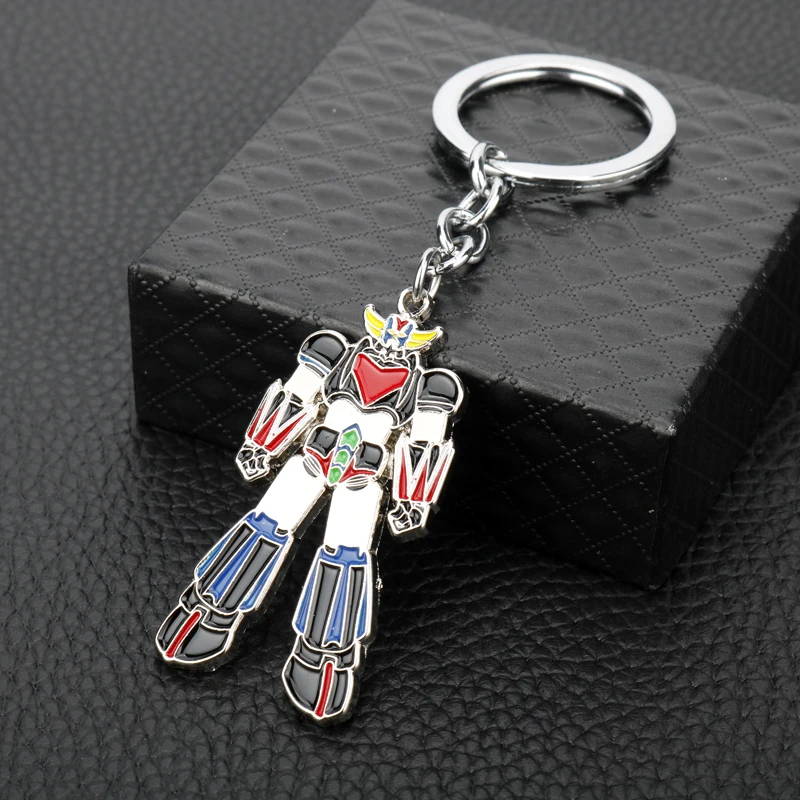 Аниме НЛО робот Grendizers брелок для ключей из сплава аксессуары кулон Подвески
