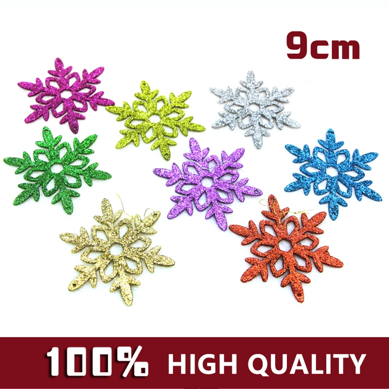 

Золотой порошок ANYONNIEX, пластиковые снежинки, рождественские украшения, рождественская елка, подарки, украшения «сделай сам» для вечеринки