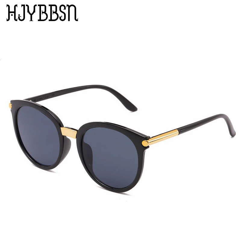 Женские солнцезащитные очки HJYBBSN Gafas De Sol Mujer Ретро стиль кошачий глаз