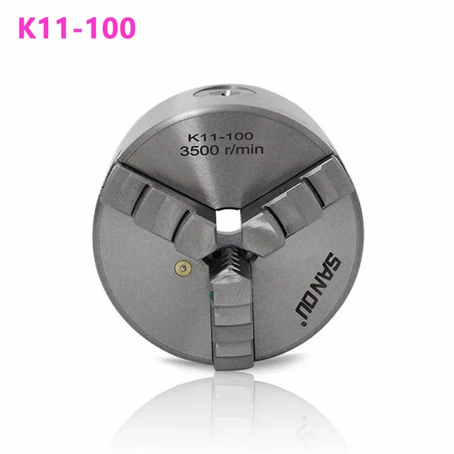 100mm 3 Щековая патроны токарные 80 мм 100 мм 125 мм 130 мм 160 мм 200 мм Самоцентрирующийся зажимной металлические зажимы ЧПУ Металлообработка инструмент - Цвет: 100mm