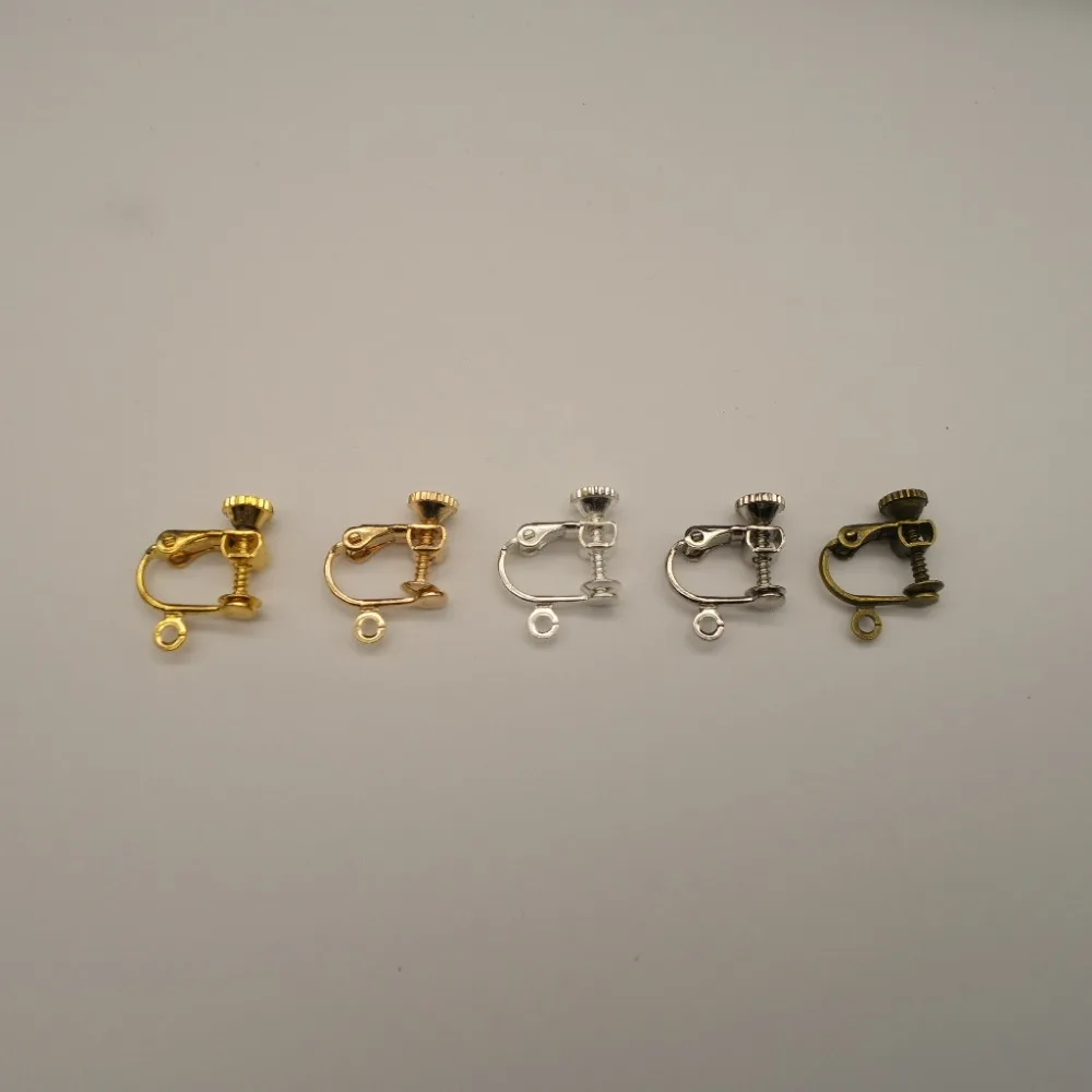 50 шт. гипоаллергенные и безболезненные регулируемые зажимы для ушей | Украшения