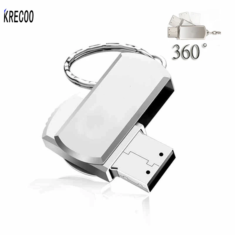 KRECOO Новый Водонепроницаемый высокоскоростной брелок Металл Компьютер USB Флэш