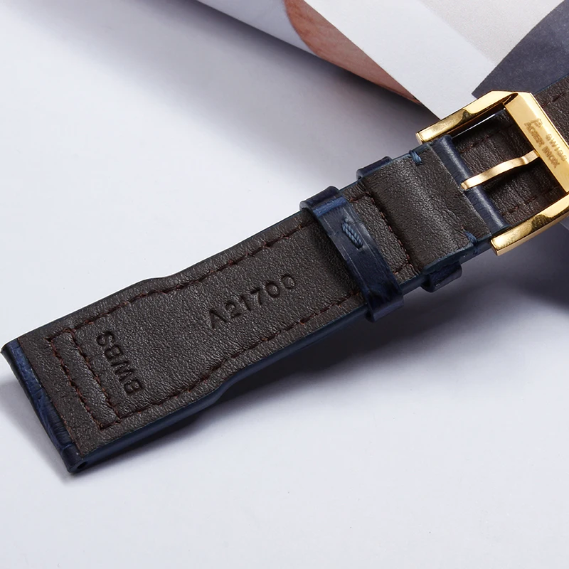 Ремешок для часов из натуральной кожи 20 мм 21 22 PORTUGIESER CHRONOGRA pilot Bracelet IW356501 IW356502