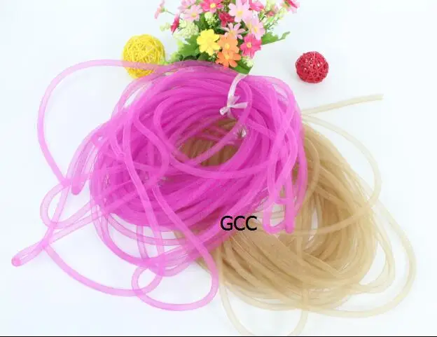 Бесплатная доставка 8 мм Простая трубчатая кринолин Труба Crin конского волоса