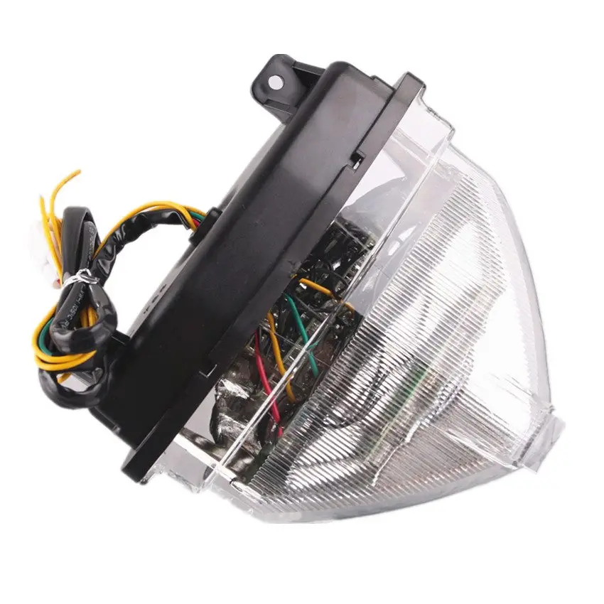 

LED Turn Signals Integrated Tail Light Lamp For Yamaha YZF R1 YZF-R1 2004 2005 2006 Clear