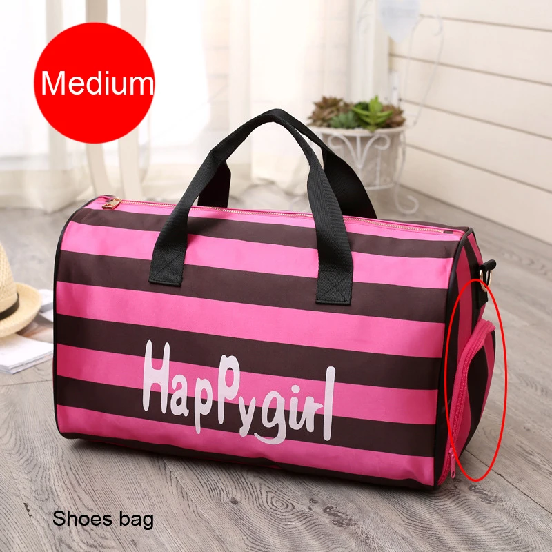 Shoes bag M Женская спортивная сумка с вышитыми буквами для фитнеса и йоги, спортивная сумка для девушек, спортивная сумка для женщин, спортивная сумка - Цвет: Shoes bag M