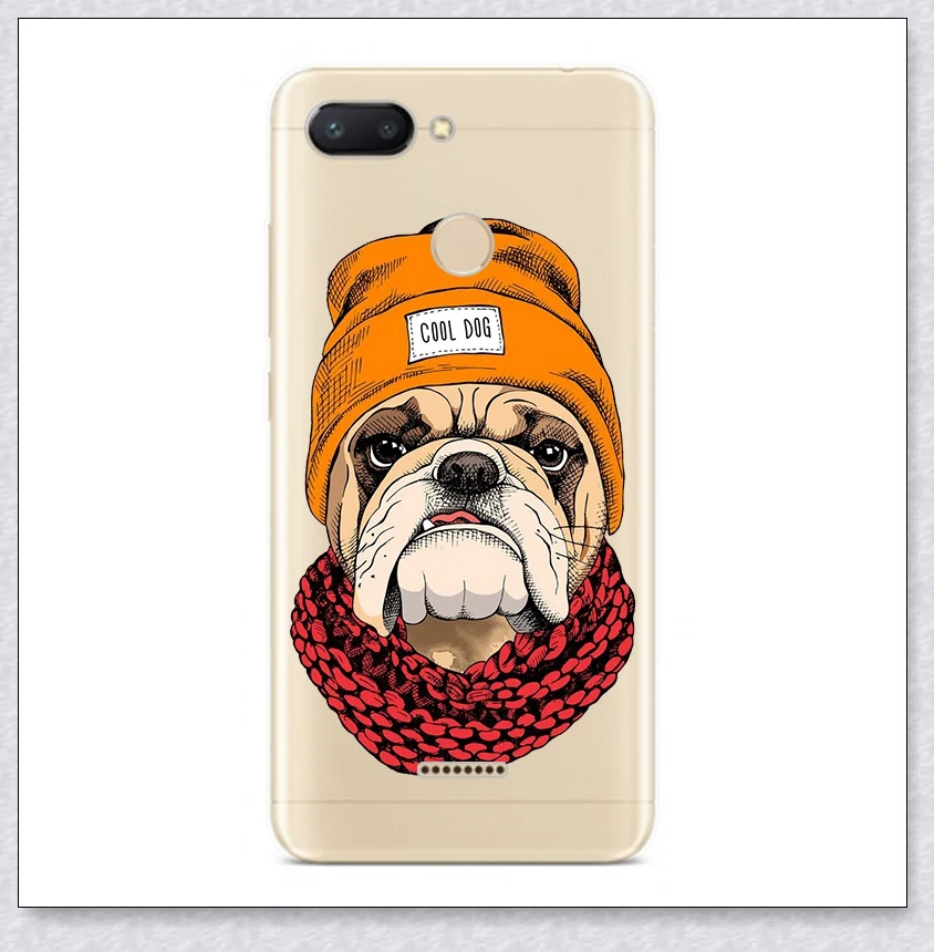 Силиконовый чехол для Xiao mi Red mi 6, чехол 5,45 дюйма, Роскошный чехол для телефона с принтом кошки для Xiao mi Xio mi Red mi 6 Red mi 6 Fundas Coque - Цвет: 022