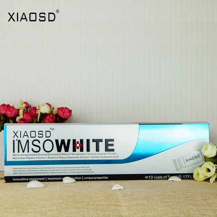 Meso белая осветляющая сыворотка натуральный телесный крем для макияжа BB 5 мл * 10