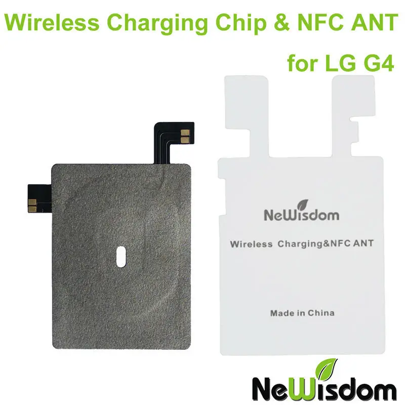 NeWisdom Upgraded Wireless Qi Charging Receiver Sticker Chip With NFC IC For LG G4 H811 H815 LS991 VS986 F500 |