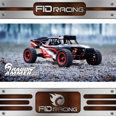 FID Racing Молот дракона 1/5 бензин пустыни двигатель тележки Zenoah G320 32CC 2T мощный бензиновый двигатель