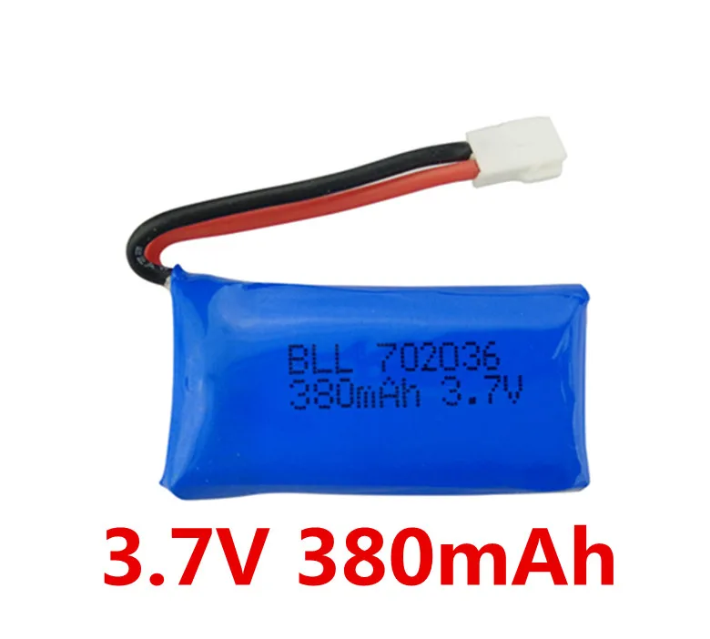 Высококачественный аккумулятор для Hubsan X4 3 7 В 380 мА/ч 25C H107 V252 JXD385 X11C X11 U186A YD928|3.7v
